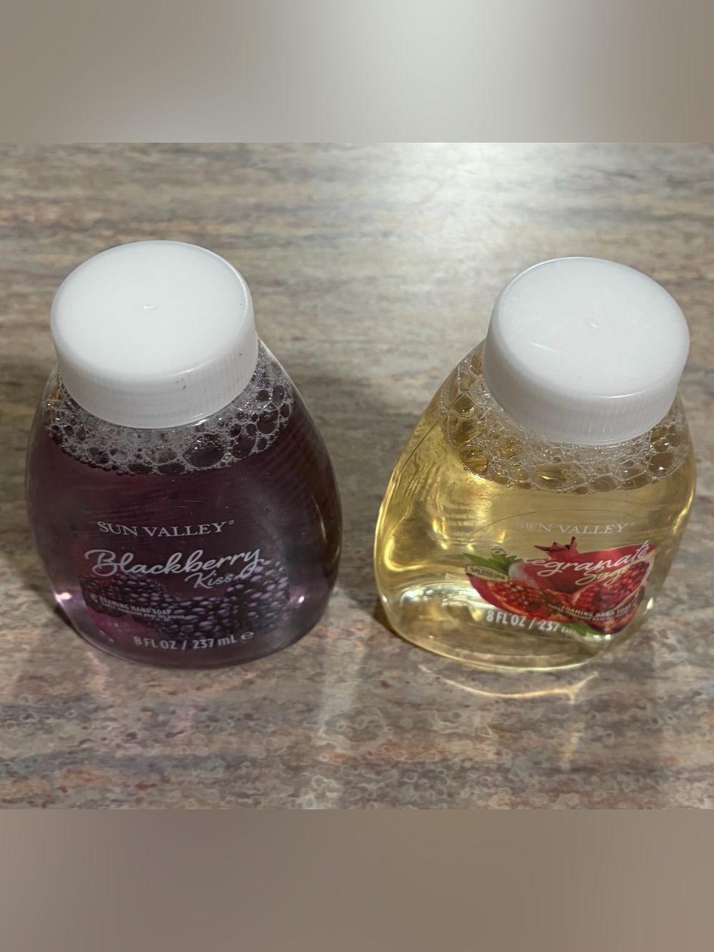 2-Melaleuca Sun Valley Blackberry Kiss & Pomegranate Sage Hand Soap -